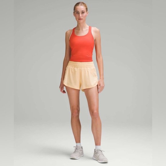 A Lululemon 🍋 Track That High-Rise Lined Short 3" - Picture 1 of 5